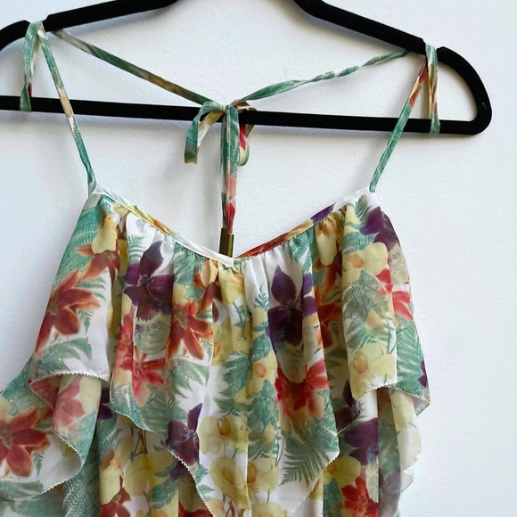 NWT 6 Shoreroad  orchid floral maxi dress - Picture 6 of 11